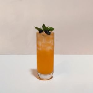 sunset tea cocktail