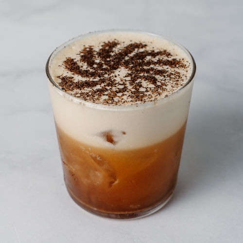 Imágen de bebida de mixología con café por Tahiti Mixology